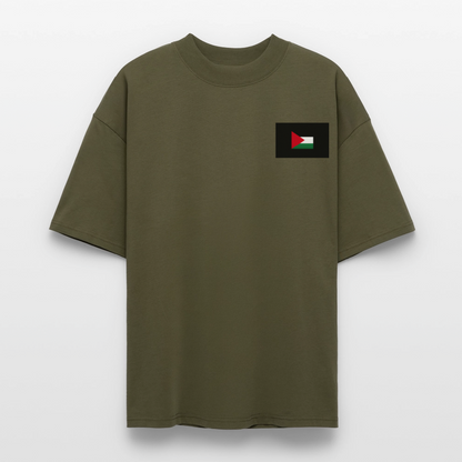T-shirt bio Blaster coupe oversize Stanley/Stella Unisexe - kaki