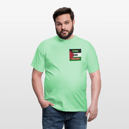 Men's T-Shirt Palestine - mint green