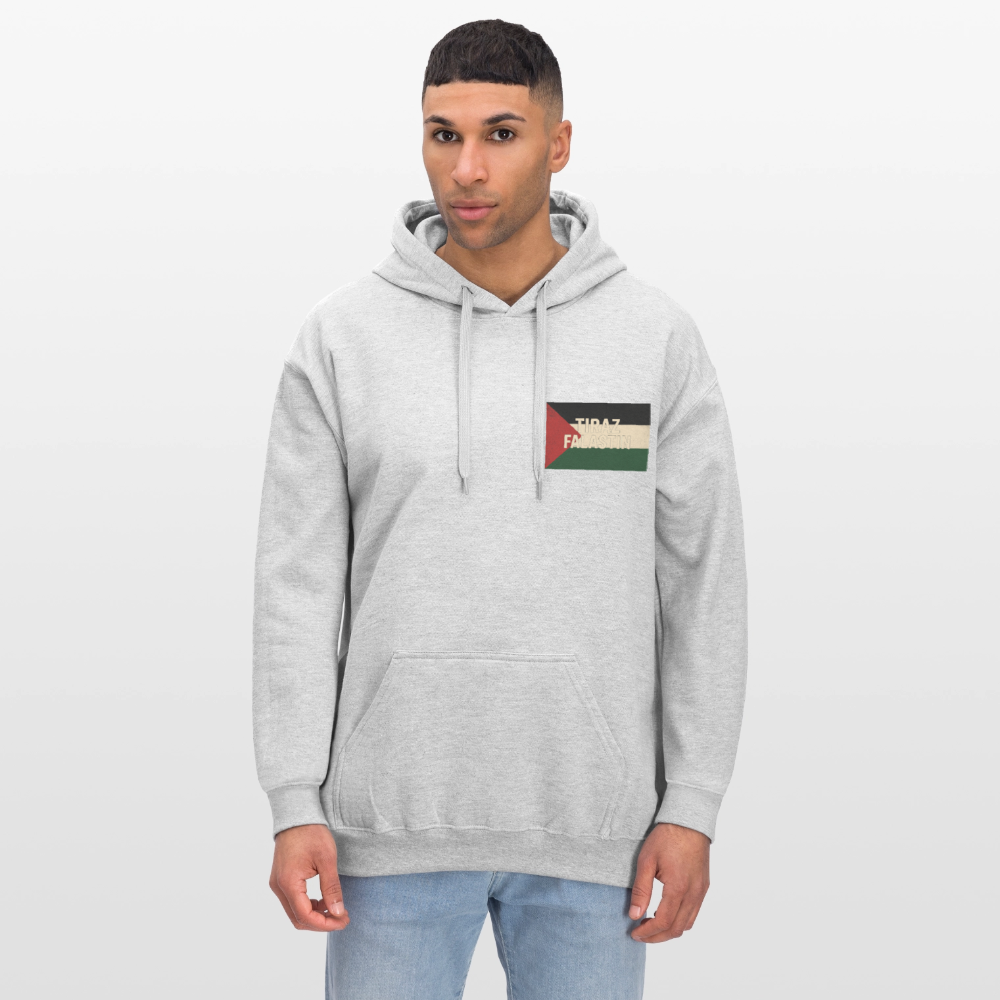 Sweat à capuche Softstyle® Gildan Unisexe - gris clair chiné