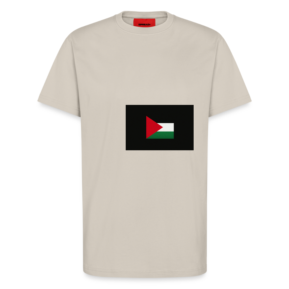 T-shirt bio décontracté fabriqué en UE palestine - WARM CLAY