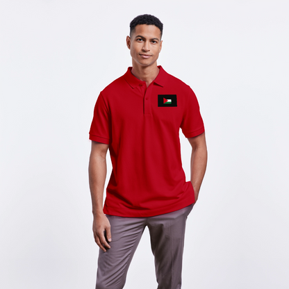 Polo PREPSTER bio Stanley/Stella Unisexe Palestine - rouge