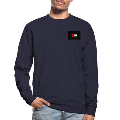Sweat-shirt Unisex Palestine - marine