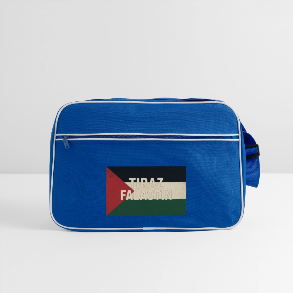 Sac Retro Palestine - bleu/blanc