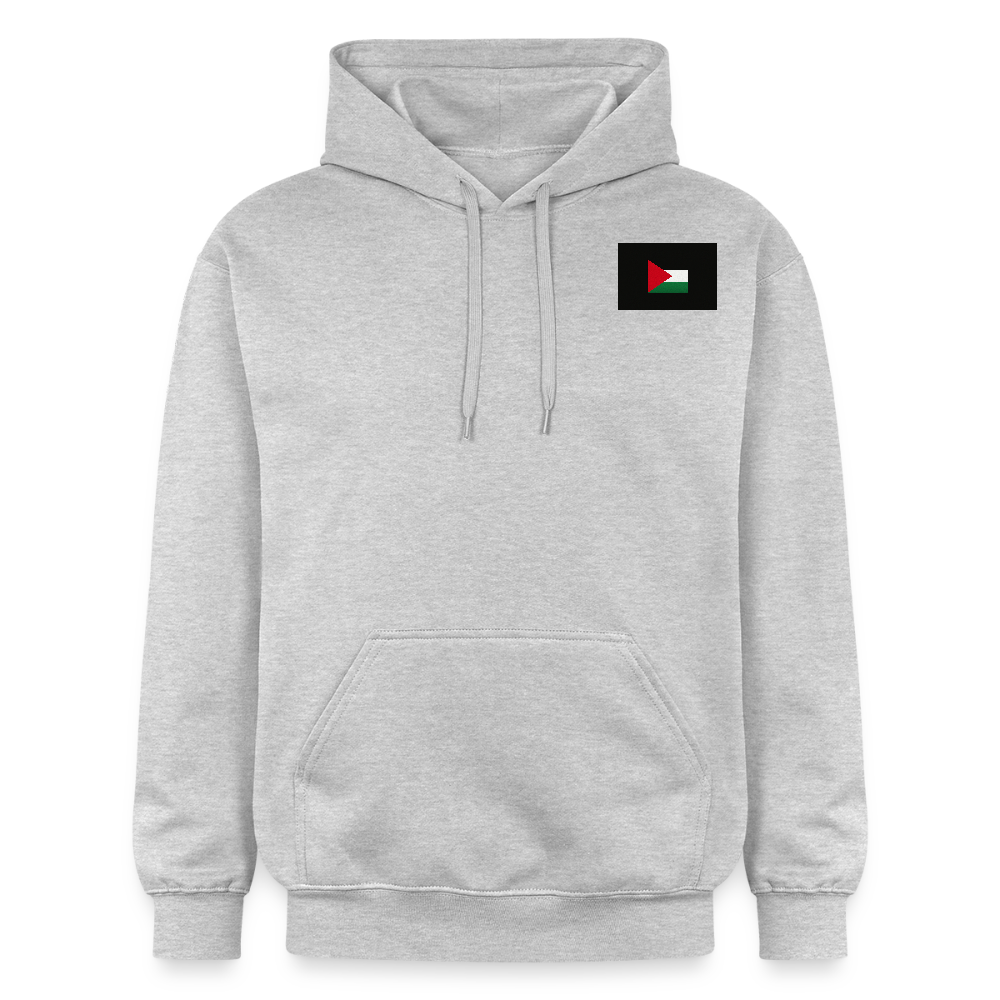 Sweat à capuche Softstyle® Gildan Unisexe Palestine - gris clair chiné