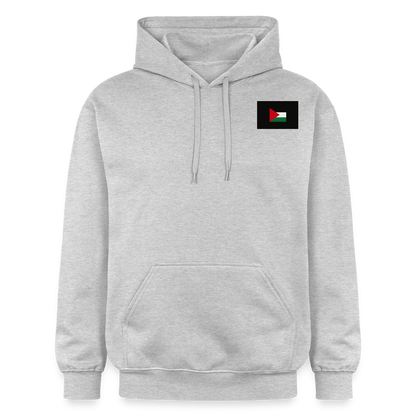 Sweat à capuche Softstyle® Gildan Unisexe Palestine - gris clair chiné
