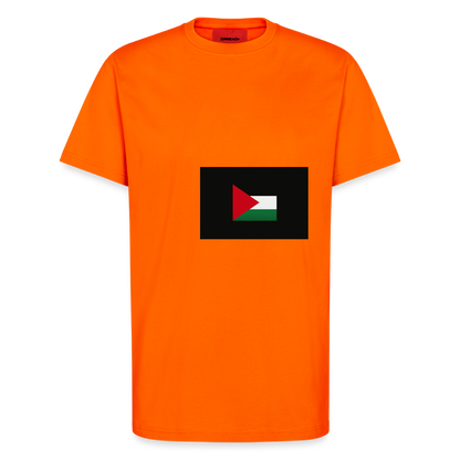 T-shirt bio décontracté fabriqué en UE palestine - SUNSET ORANGE