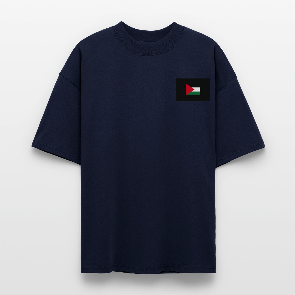 T-shirt bio Blaster coupe oversize Stanley/Stella Unisexe - marine