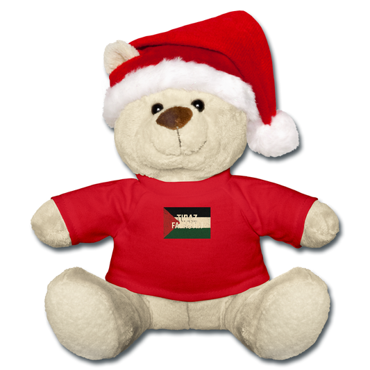 Nounours de Noël - rouge