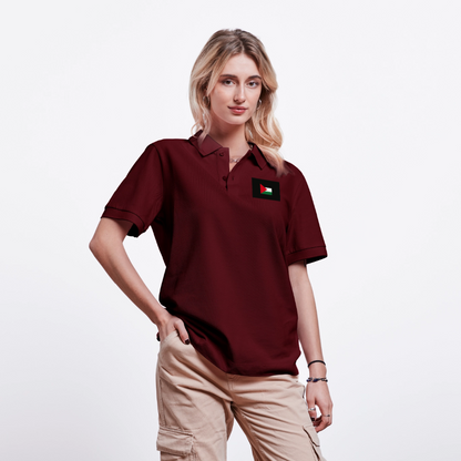 Polo PREPSTER bio Stanley/Stella Unisexe Palestine - bordeaux