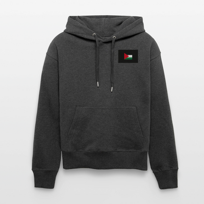 Sweat à capuche bio SLAMMER Stanley/Stella Unisexe Palestine - gris foncé chiné
