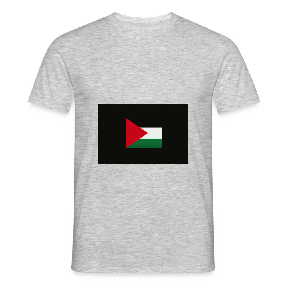 T-shirt Homme Palestine - gris chiné