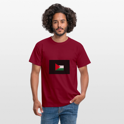 T-shirt Homme Palestine - rouge brique