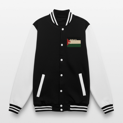 Veste Teddy de sport Palestine - noir/blanc