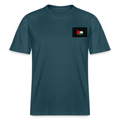 T-shirt bio décontracté SPARKER Stanley/Stella Unisexe Palestine - bleu pétrole foncé