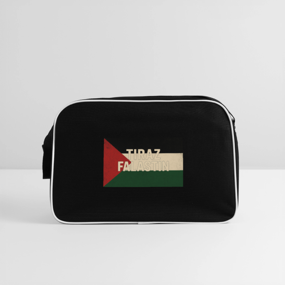 Sac Retro Palestine - noir/blanc