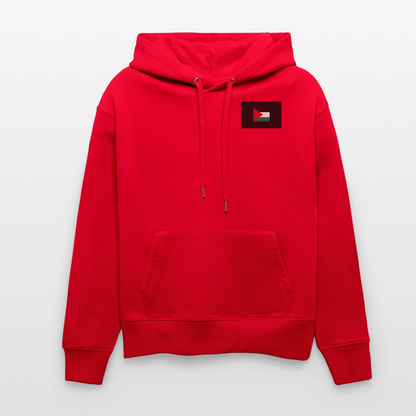 Sweat à capuche bio SLAMMER Stanley/Stella Unisexe Palestine - rouge