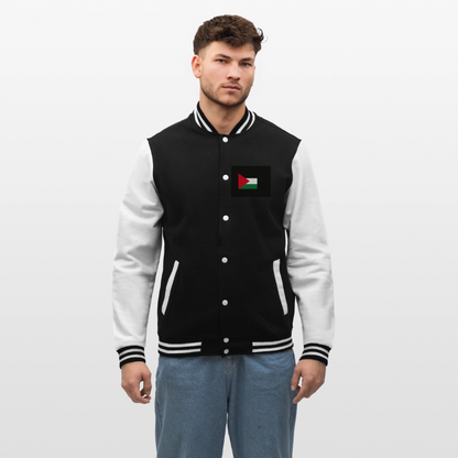 Veste Teddy Palestine - noir/blanc