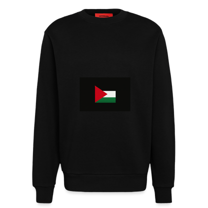 Sweat bio décontracté fabriqué en UE palestine - SOLID BLACK