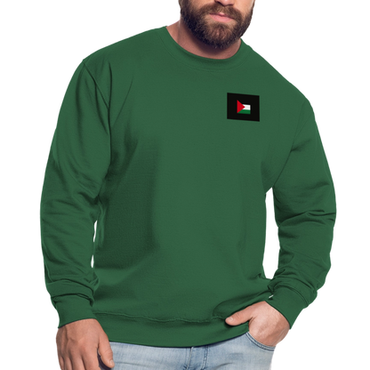 Sweat-shirt Unisex Palestine - vert foncé
