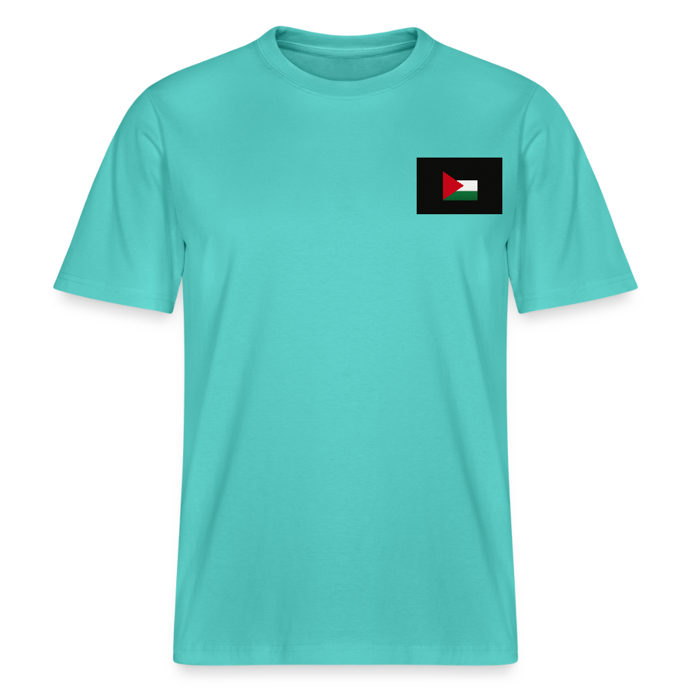 T-shirt bio décontracté SPARKER Stanley/Stella Unisexe Palestine - bleu piscine
