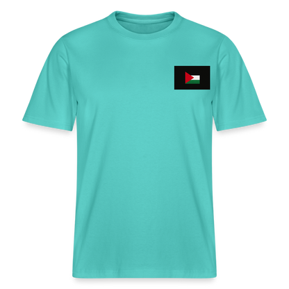 T-shirt bio décontracté SPARKER Stanley/Stella Unisexe Palestine - bleu piscine