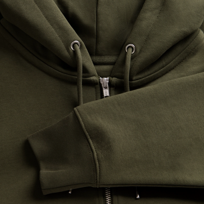 Veste à capuche bio CULTIVATOR Stanley/Stella Unisexe Palestine - kaki