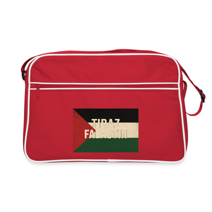 Sac Retro Palestine - rouge/blanc