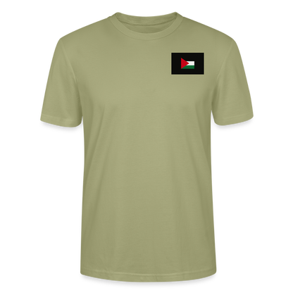 T-shirt bio CRAFTER Stanley Stella Unisexe Palestine - vert brouillard