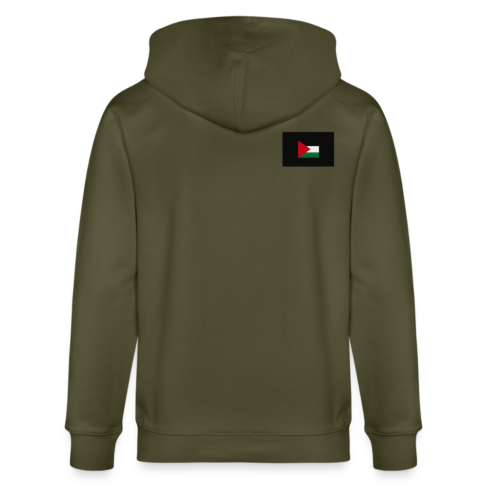 Veste à capuche bio CULTIVATOR Stanley/Stella Unisexe Palestine - kaki