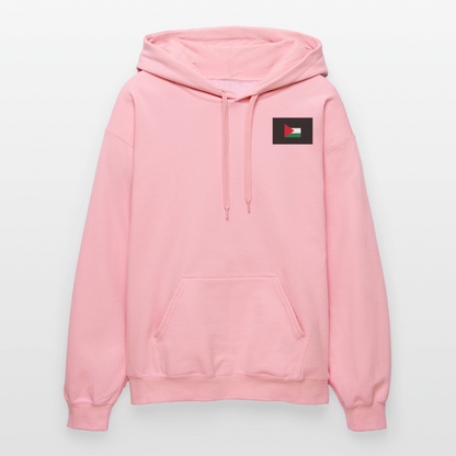 Sweat à capuche Softstyle® Gildan Unisexe Palestine - rose clair