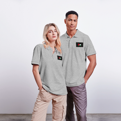 Polo PREPSTER bio Stanley/Stella Unisexe Palestine - gris chiné