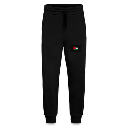 Pantalon de jogging bio décontracté fabriqué en UE palestine - SOLID BLACK