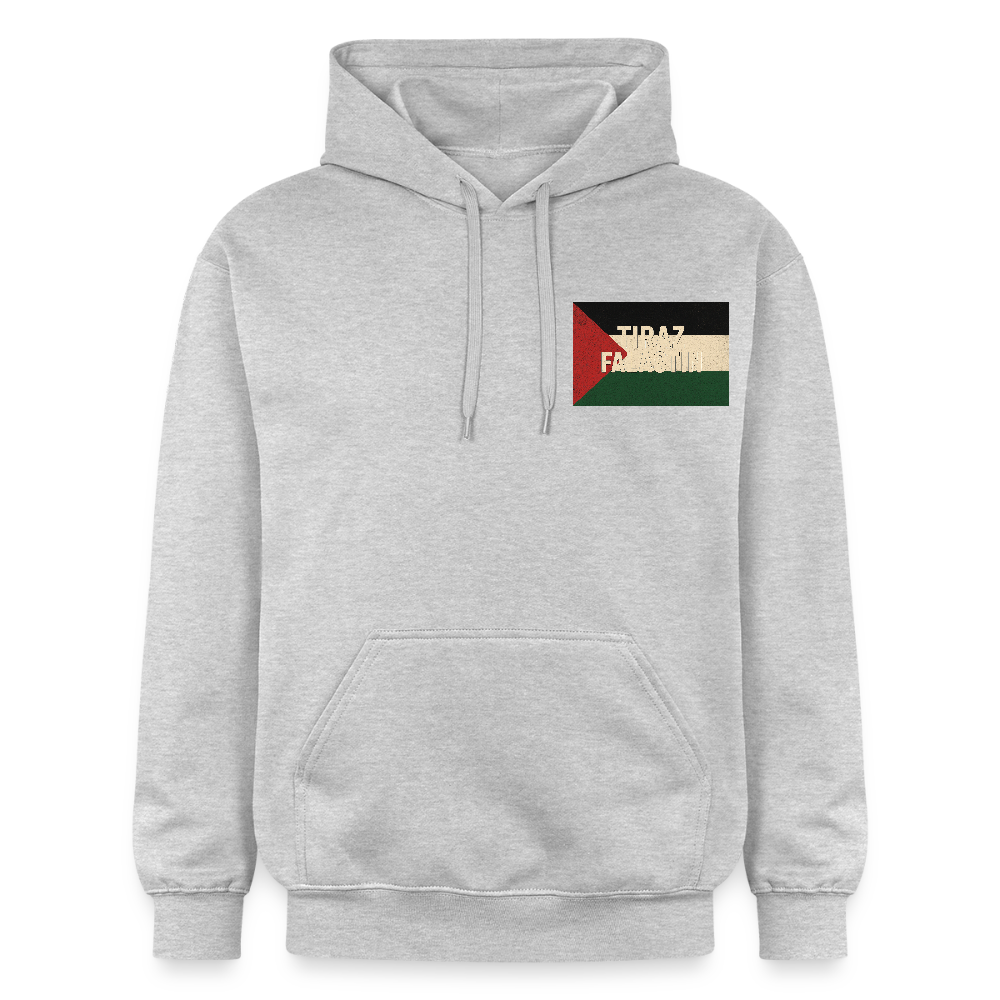 Sweat à capuche Softstyle® Gildan Unisexe - gris clair chiné