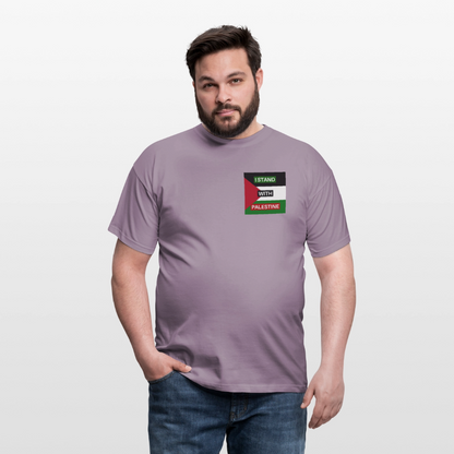 Men's T-Shirt Palestine - purple-grey 