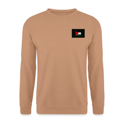 Sweat-shirt Unisex Palestine - moka