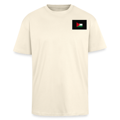 T-shirt oversize épais - crème