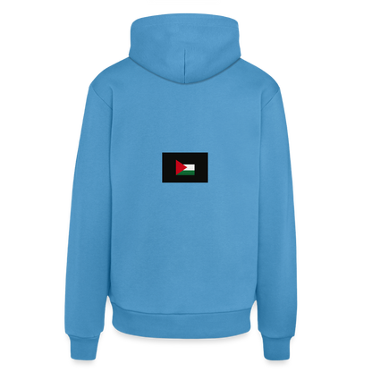 Sweat à capuche bio décontracté fabriqué en UE palestine -  Sol Blue