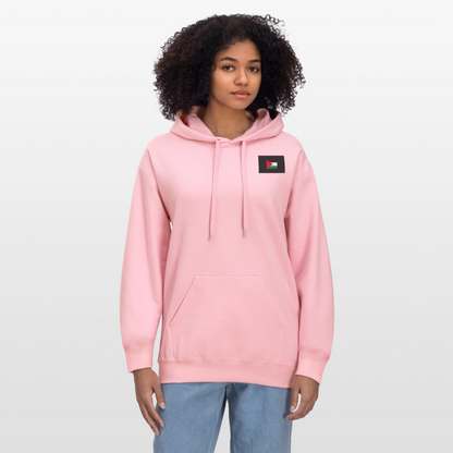 Sweat à capuche Softstyle® Gildan Unisexe Palestine - rose clair