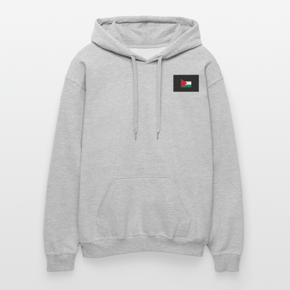 Sweat à capuche Softstyle® Gildan Unisexe Palestine - gris clair chiné
