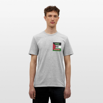 Men's T-Shirt Palestine - heather grey