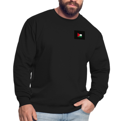Sweat-shirt Unisex Palestine - noir