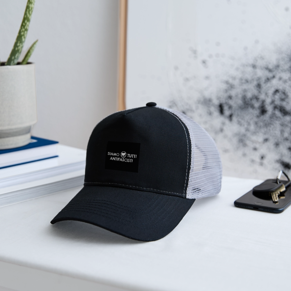 Trucker Cap - noir/gris pierre