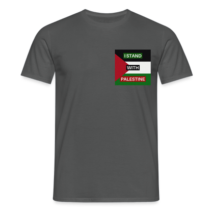 Men's T-Shirt Palestine - charcoal grey