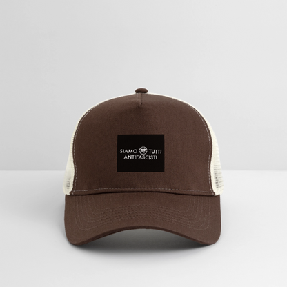 Trucker Cap - marron/beige