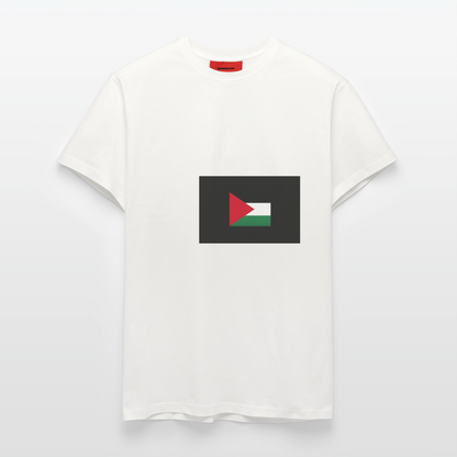T-shirt bio décontracté fabriqué en UE palestine - OFF WHITE
