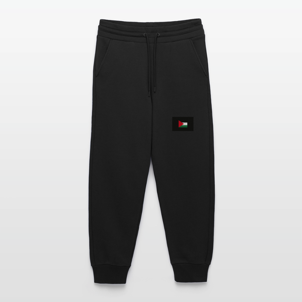 Pantalon de jogging bio décontracté fabriqué en UE palestine - SOLID BLACK