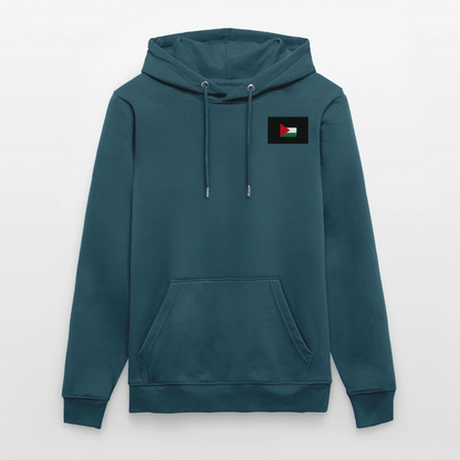 Sweat à capuche bio CRUISER Stanley/Stella Unisexe Palestine - bleu pétrole foncé