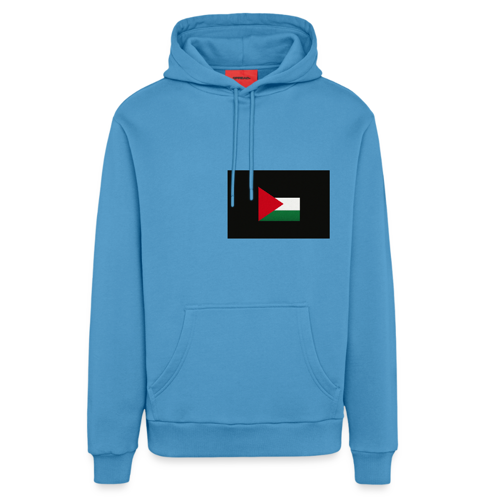 Sweat à capuche bio décontracté fabriqué en UE palestine -  Sol Blue