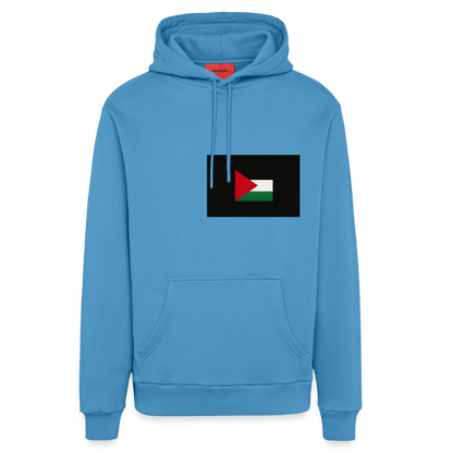 Sweat à capuche bio décontracté fabriqué en UE palestine -  Sol Blue