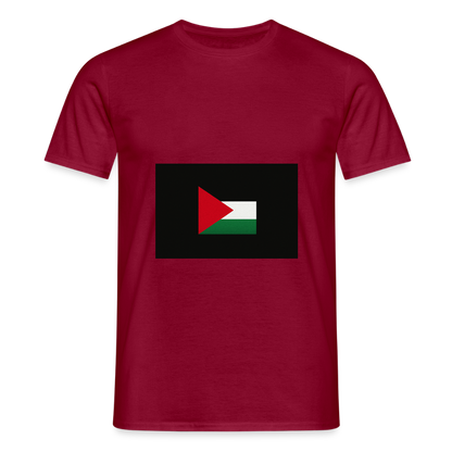 T-shirt Homme Palestine - rouge brique